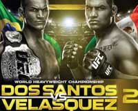 Junior Dos Santos Vs Cain Velasquez 2 Full Fight Video Ufc 155