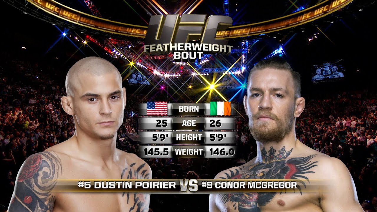 poirier vs mcgregor luta completa