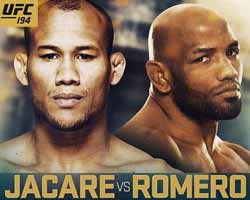 jacare-vs-romero-full-fight-video-ufc-194-poster