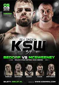 bedorf-vs-mcsweeney-ksw-34-poster