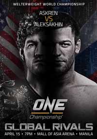 askren-vs-aleksakhin-one-fc-40-poster