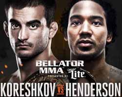 henderson-vs-koreshkov-bellator-153-poster