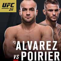 alvarez-vs-poirier-full-fight-video-ufc-211-poster