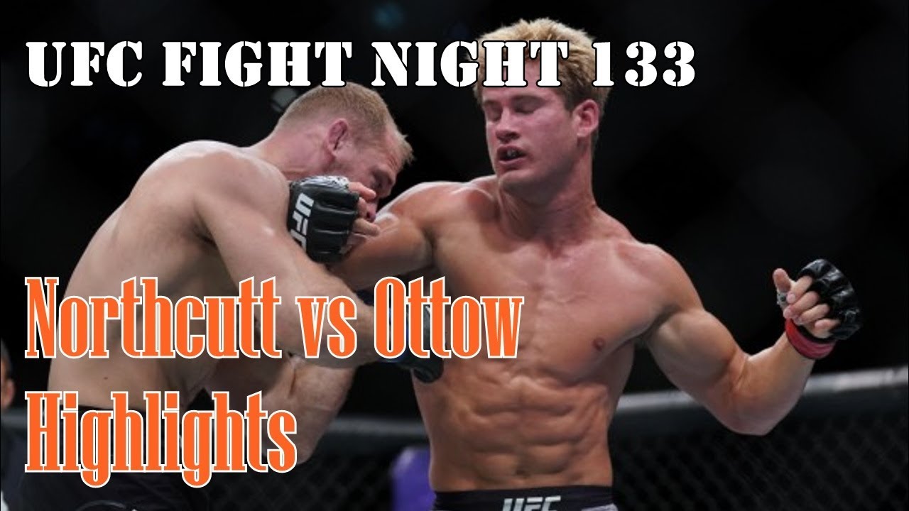 Sage Northcutt vs Zak Ottow fight video UFC Fight Night 133
