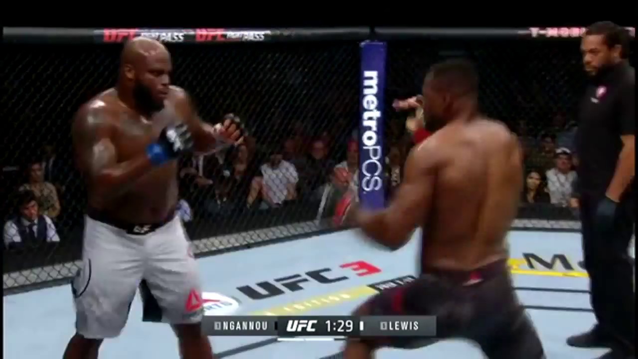 Francis Ngannou vs Lewis full fight video HL UFC 226