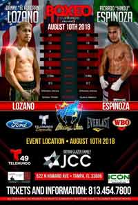 Daniel Lozano fight videos, Ricardo Espinoza Franco fight videos,