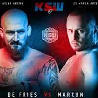 narkun-vs-de-fries-fight-ksw-47-poster