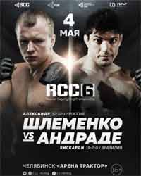 shlemenko-andrade-fight-rcc-6-poster