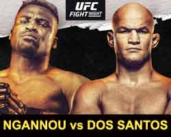 Francis Ngannou Vs Dos Santos Full Fight Video Hl Ufc On Espn 3