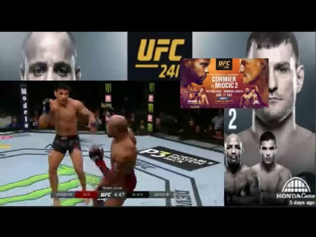 Yoel Romero vs Paulo Costa FULL fight video UFC 241