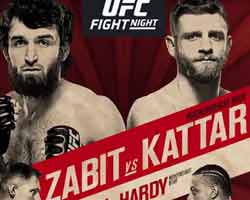 zabit-vs-kattar-fight-ufc-fight-night-163-poster