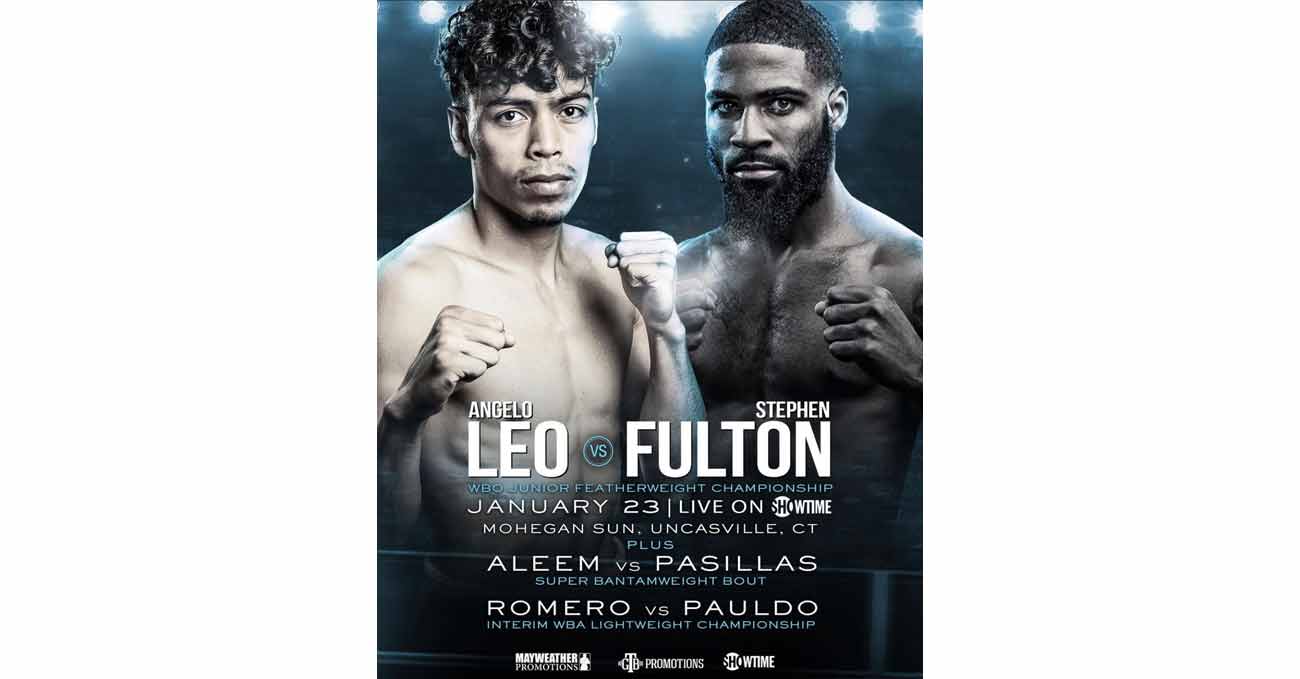 Poster of Leo vs Fulton 2021-01-23