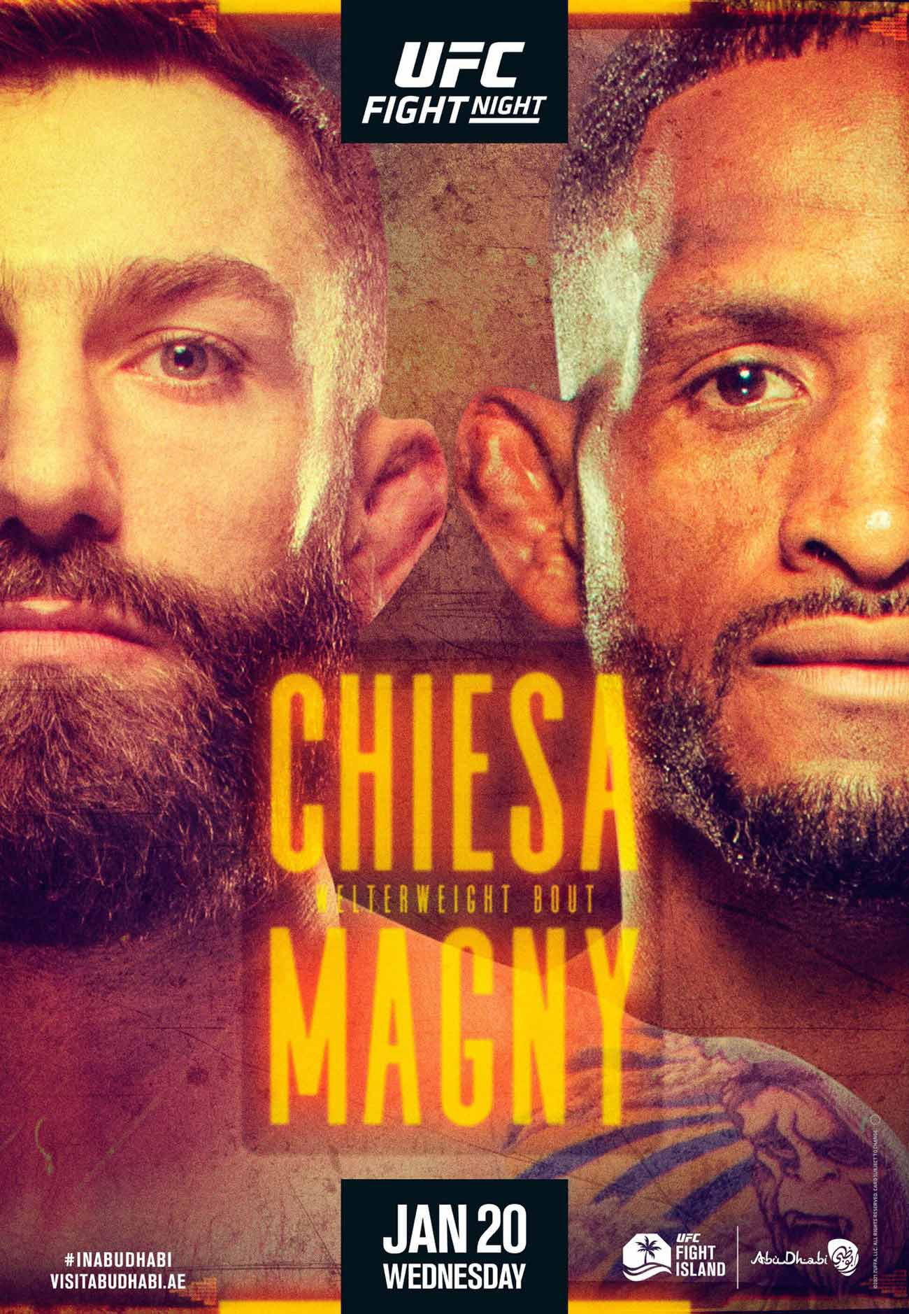 Poster of Ufc on Espn 20: Chiesa vs Magny