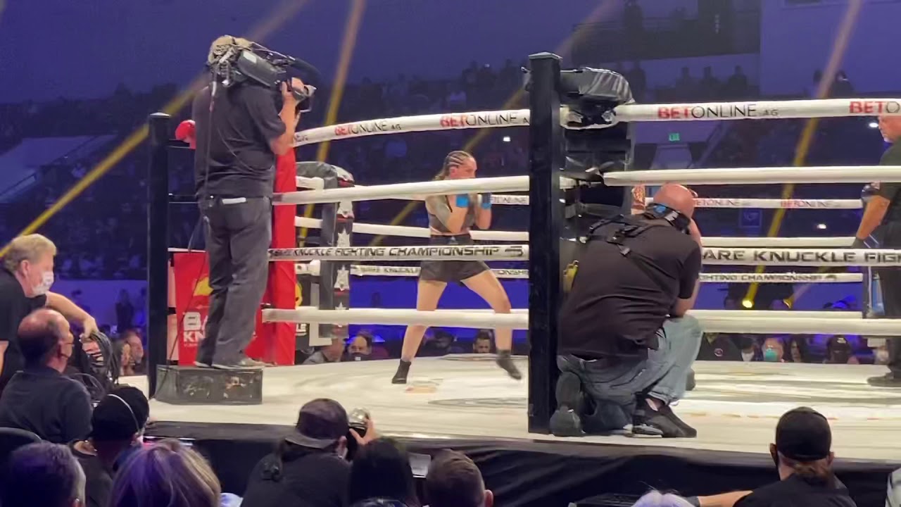 Taylor Starling vs Charisa Sigala FULL fight Video BKFC 2021