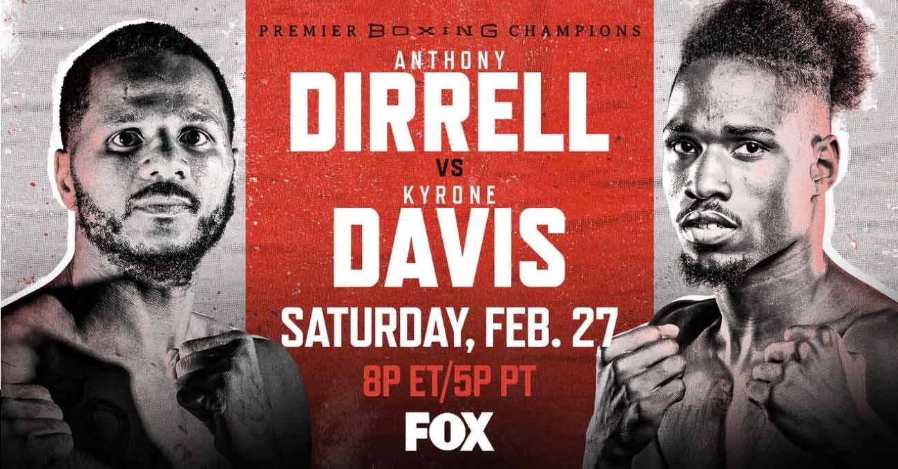 Anthony Dirrell vs Kyrone Davis full fight video poster 2021-02-27