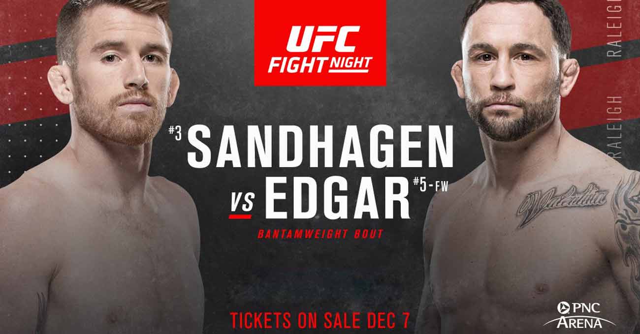 Frankie Edgar vs Cory Sandhagen full fight video UFC Vegas 18 poster