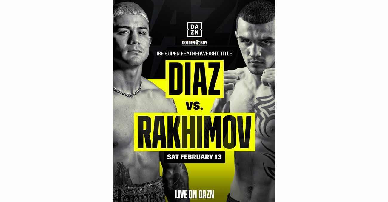 Poster of JoJo Diaz vs Rakhimov 2021-02-13