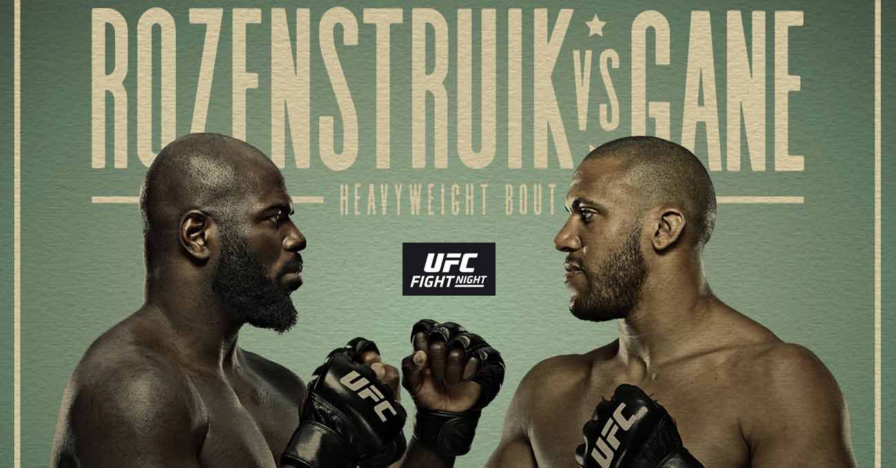 Jairzinho Rozenstruik vs Ciryl Gane full fight video UFC Vegas 20 poster