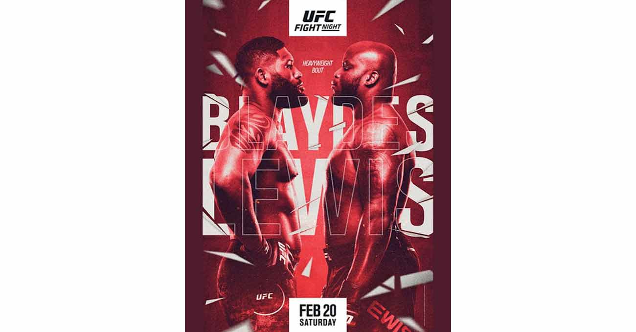 Poster of UFC Vegas 19: Blaydes vs Lewis