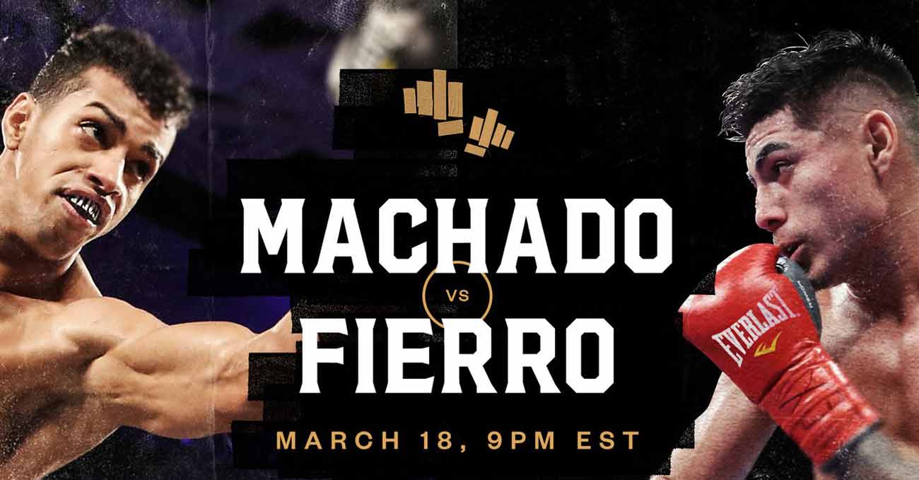 Alberto Machado vs Angel Fierro full fight video poster 2021-03-18