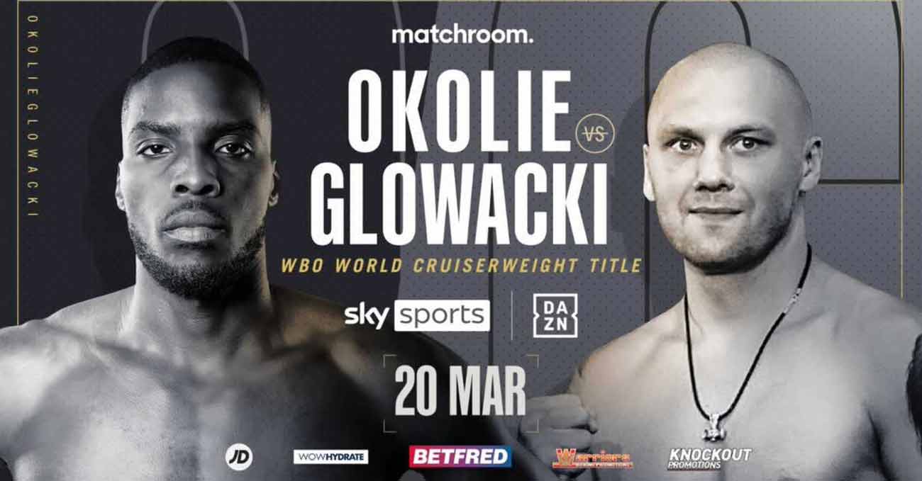 Lawrence Okolie vs Krzysztof Glowacki full fight video poster 2021-03-20