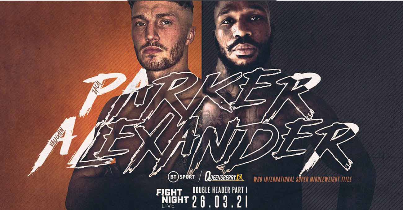 Zach Parker vs Vaughn Alexander full fight video poster 2021-03-26