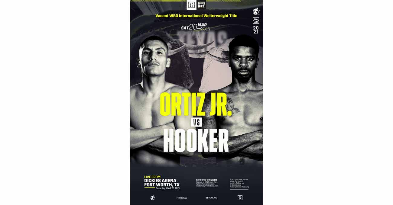 Poster of Ortiz vs Hooker 2021-03-20