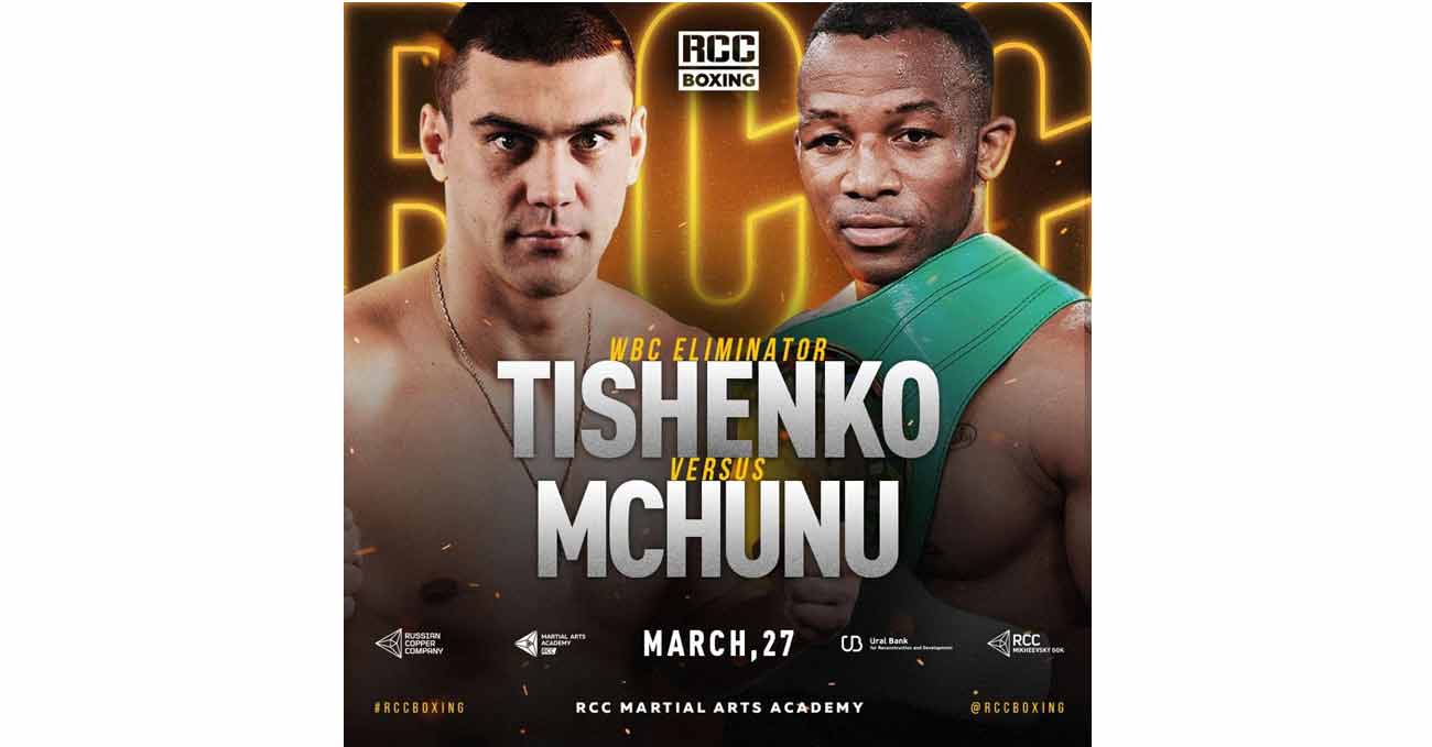 Evgeny Tishchenko vs Thabiso Mchunu full fight video poster 2021-03-27