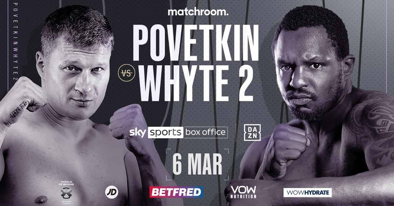 Dillian Whyte vs Alexander Povetkin 2 full fight video poster 2021-03-27