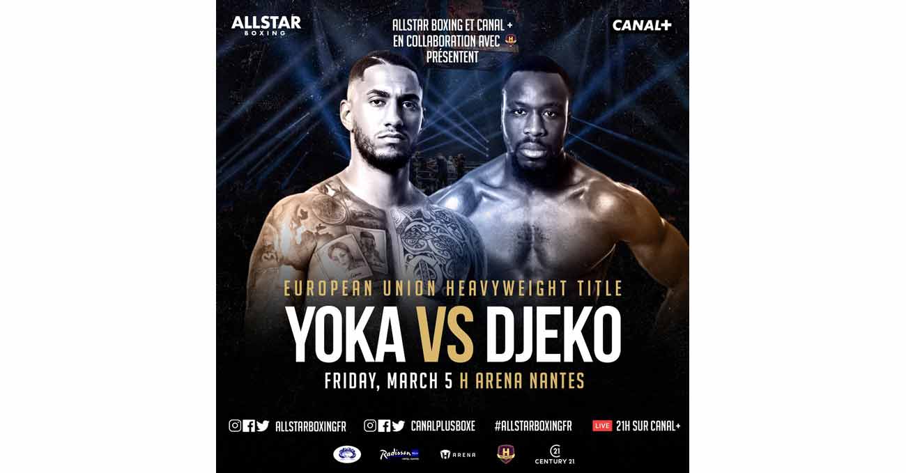 Tony Yoka vs Joel Tambwe Djeko full fight video poster 2021-03-05