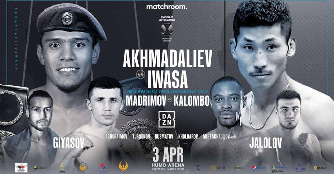 Murodjon Akhmadaliev vs Ryosuke Iwasa full fight video poster 2021-04-03