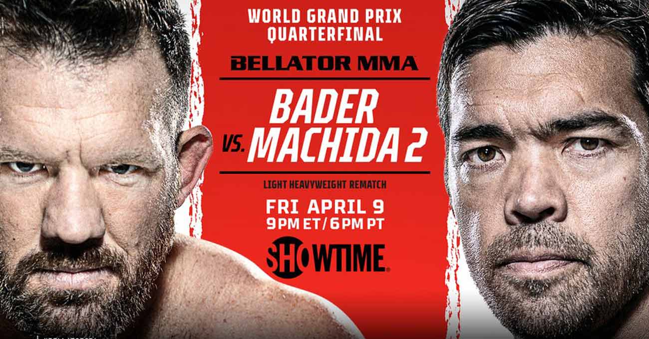 Ryan Bader vs Lyoto Machida 2 full fight video Bellator 256 poster