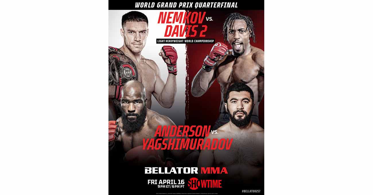 Poster of Bellator 257: Nemkov vs Davis 2