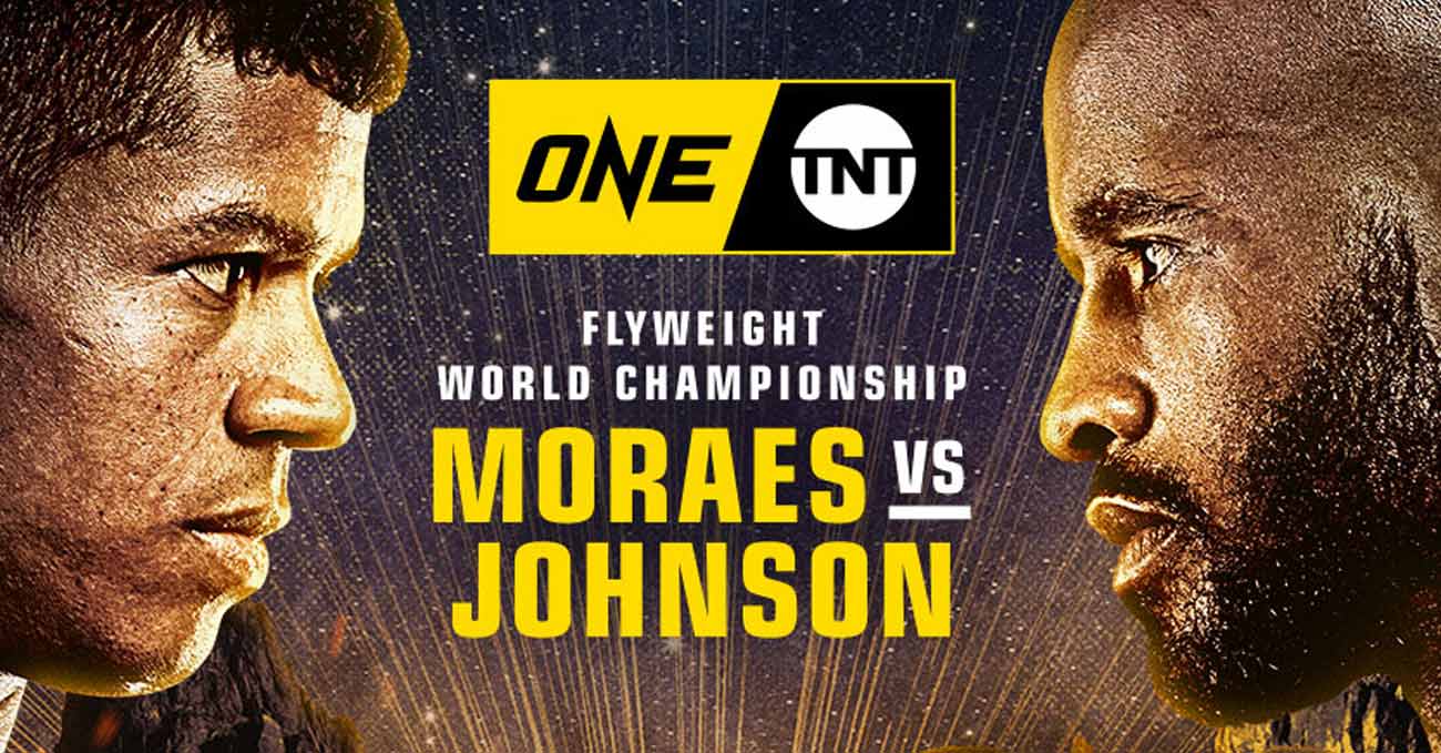 Adriano Moraes vs Demetrious Johnson full fight video ONE on TNT 1 poster