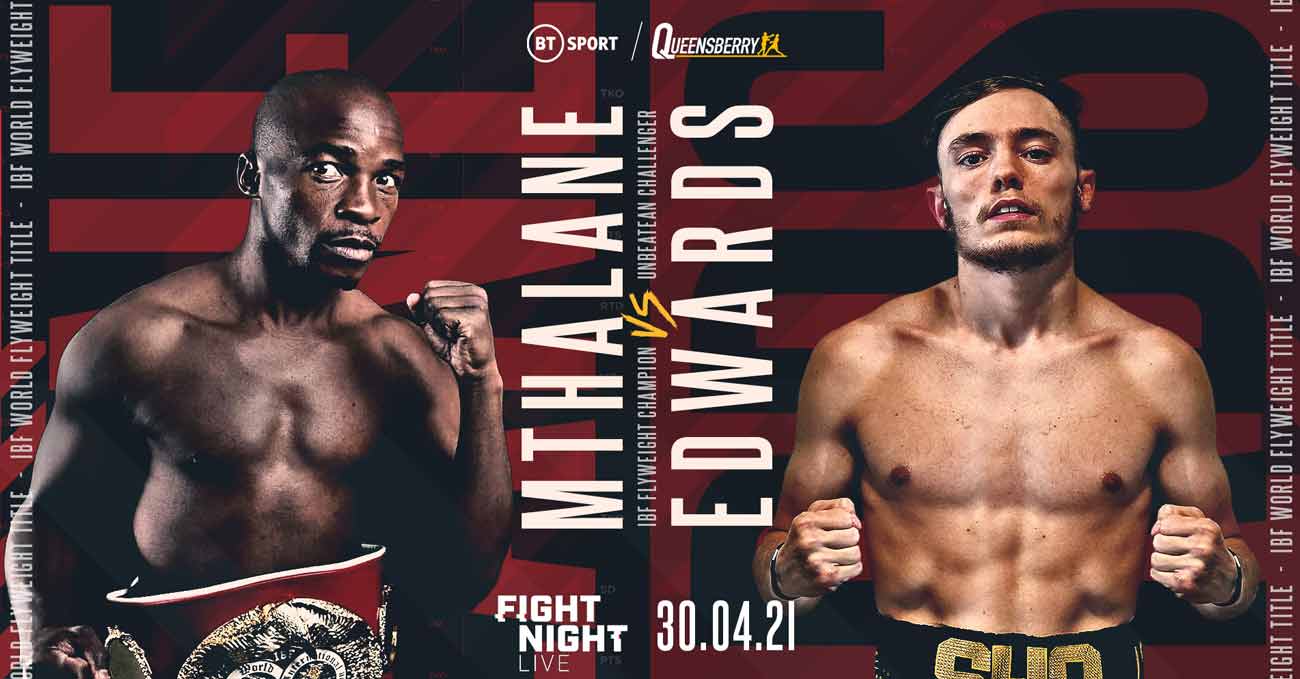 Moruti Mthalane vs Sunny Edwards full fight video poster 2021-04-30