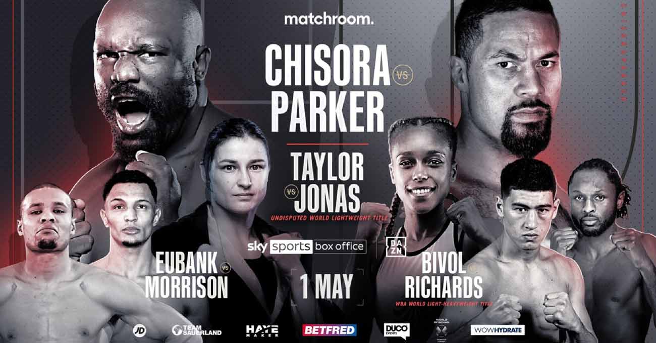 Poster of Chisora vs Parker 2021-05-01