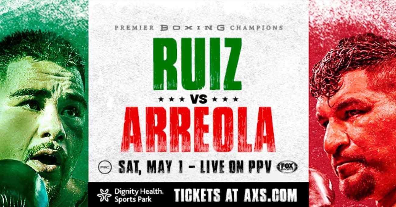 Andy Ruiz Jr vs Chris Arreola full fight video poster 2021-05-01