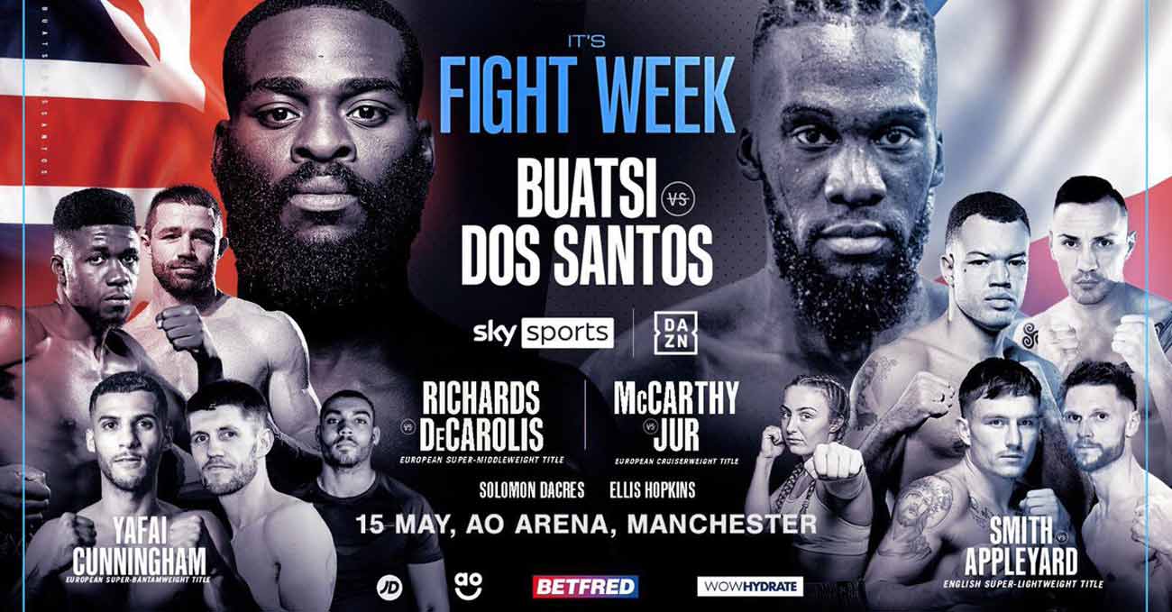 Joshua Buatsi vs Daniel Blenda Dos Santos full fight video poster 2021-05-15