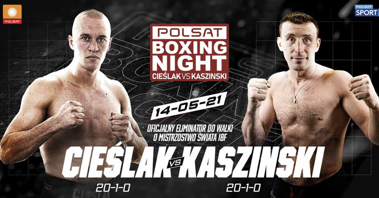 Michal Cieslak vs Yury Kashinsky full fight video poster 2021-05-14