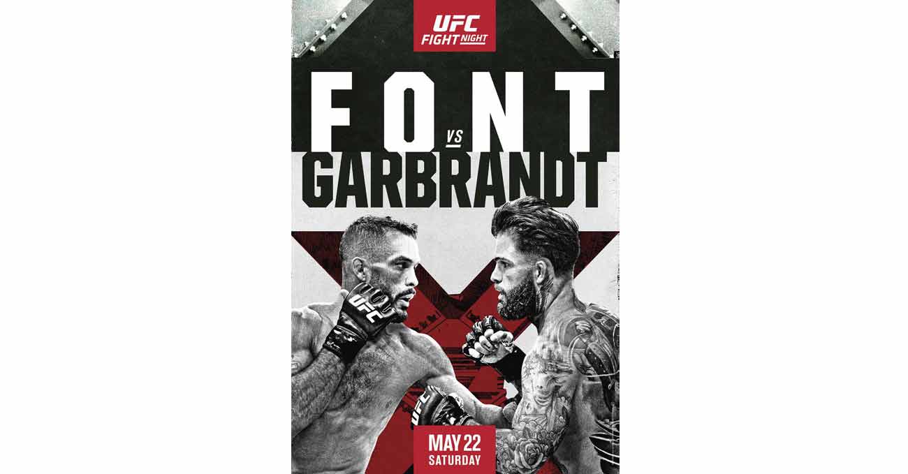 Poster of UFC Vegas 27: Font vs Garbrandt