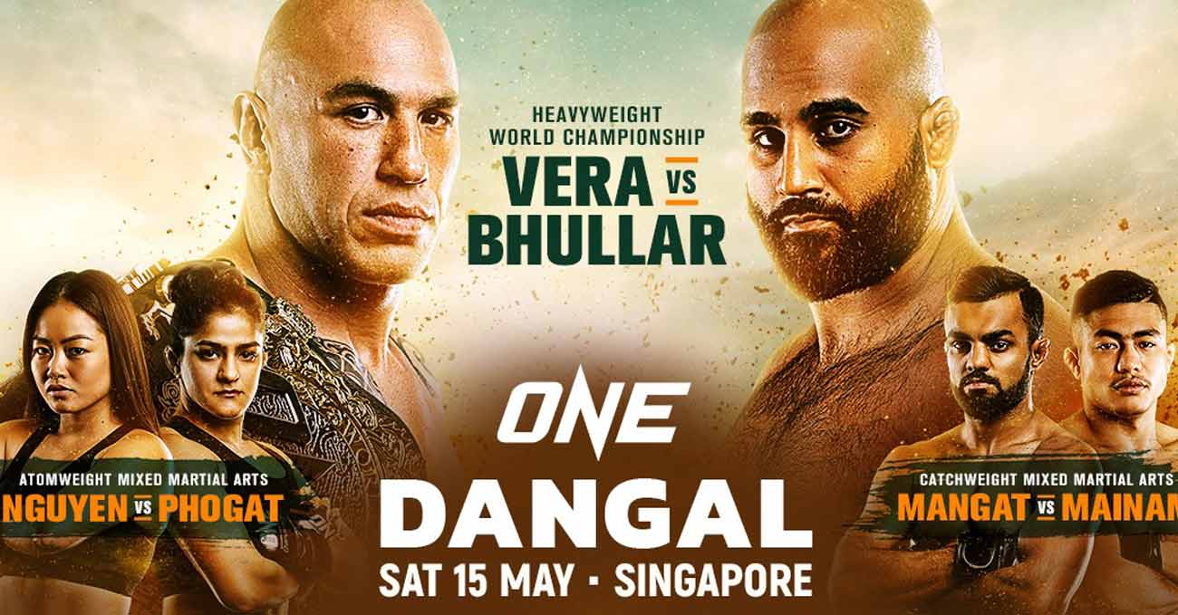 Brandon Vera vs Arjan Singh Bhullar full fight video ONE Dangal poster