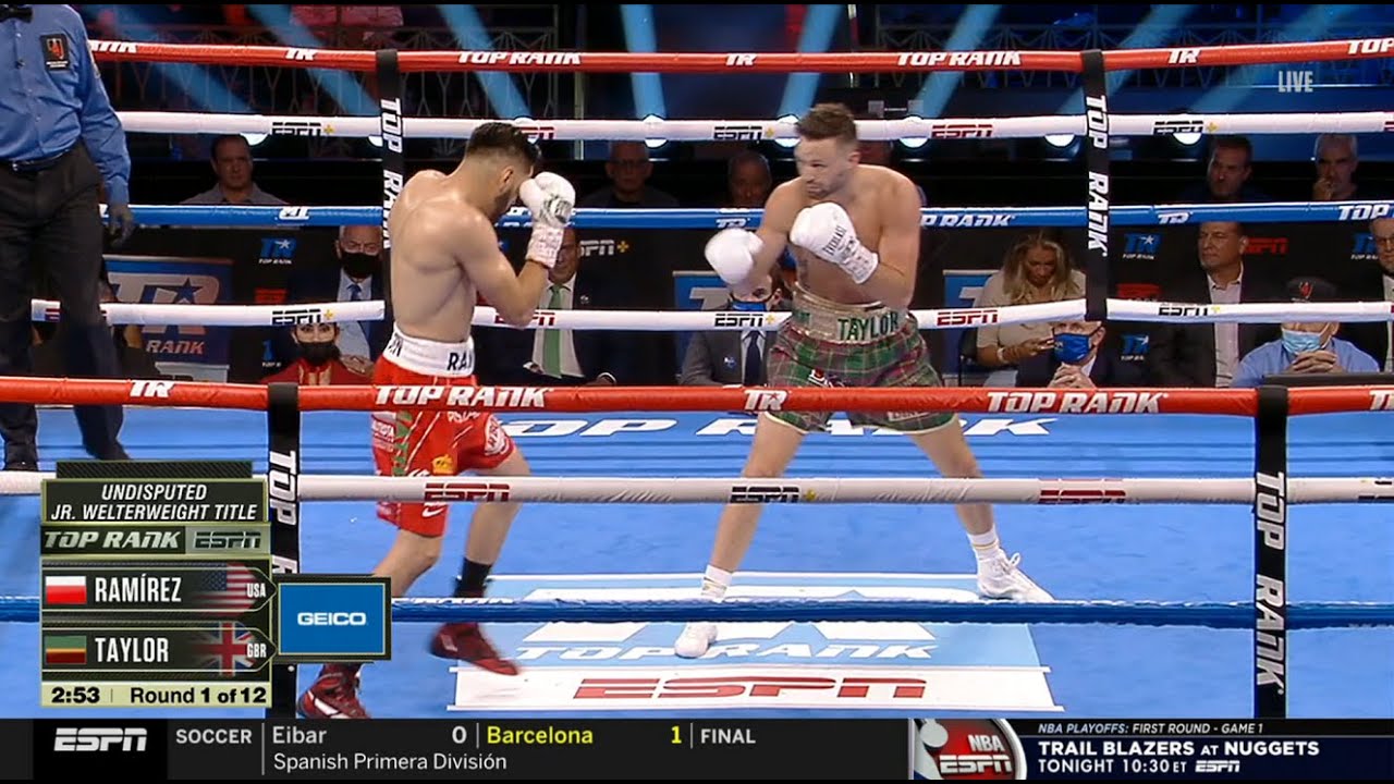 Josh Taylor vs Jose Carlos Ramirez FULL fight Video 2021 WBC