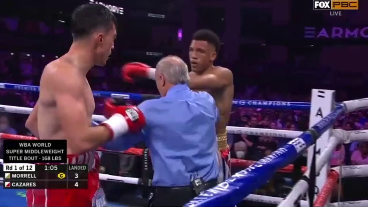 David Morrell vs Mario Abel Cazares FULL fight Video 2021 WBA
