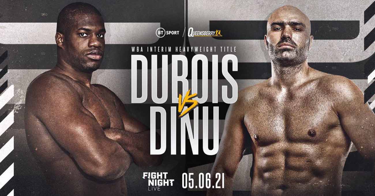 Daniel Dubois vs Bogdan Dinu full fight video poster 2021-06-05