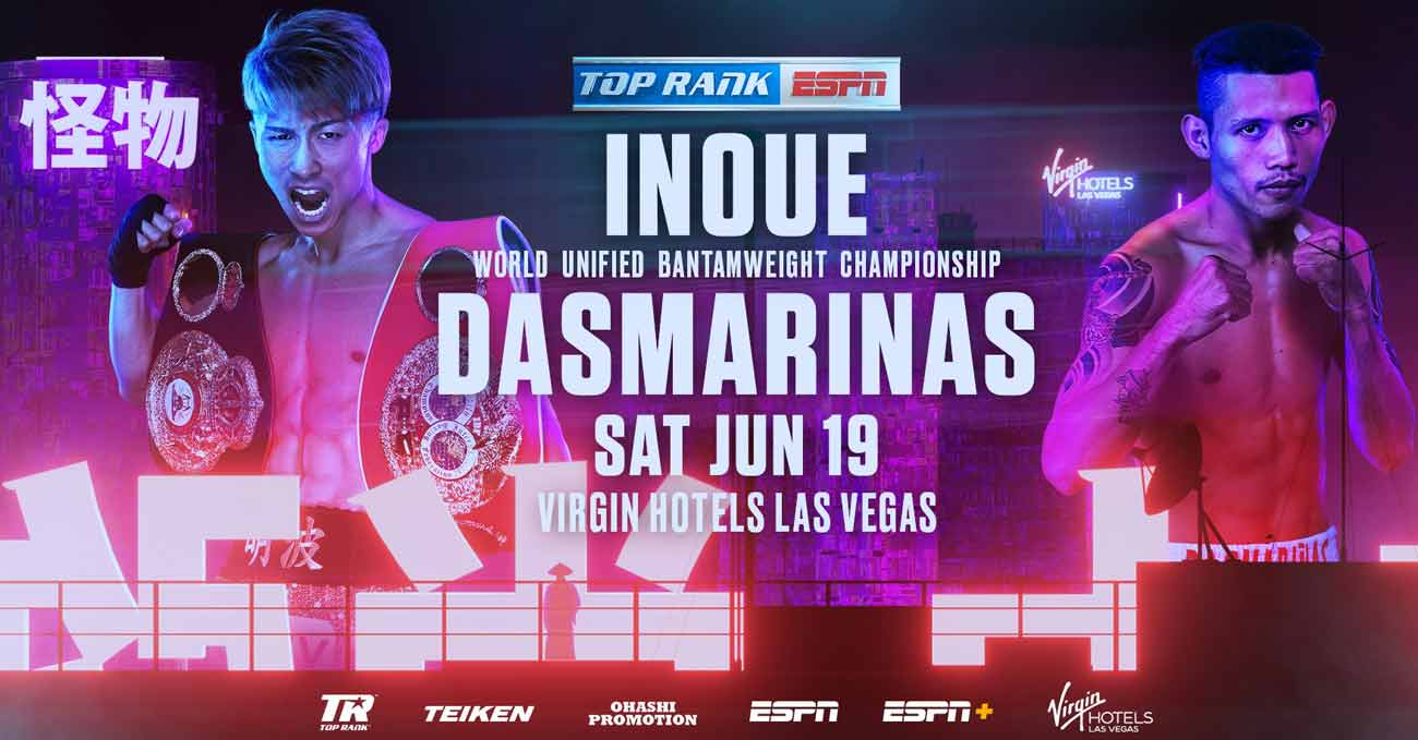 Naoya Inoue vs Michael Dasmarinas full fight video poster 2021-06-19