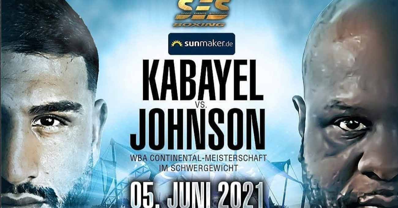 Agit Kabayel vs Kevin Johnson full fight video poster 2021-06-05