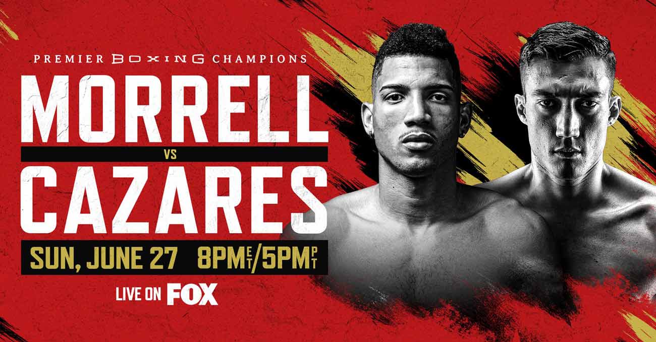 David Morrell vs Mario Abel Cazares full fight video poster 2021-06-27
