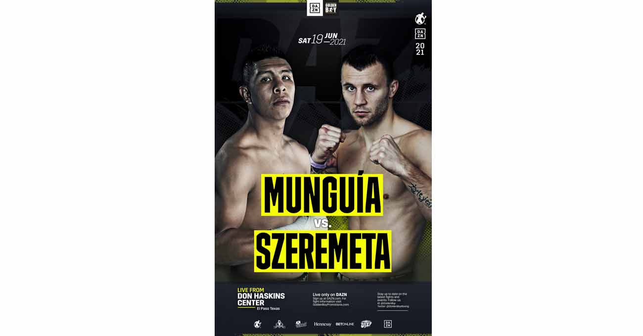 Jaime Munguia vs Kamil Szeremeta full fight video poster 2021-06-19