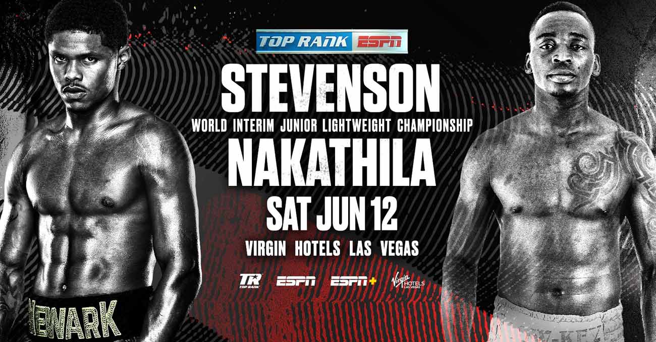 Shakur Stevenson vs Jeremia Nakathila full fight video poster 2021-06-12