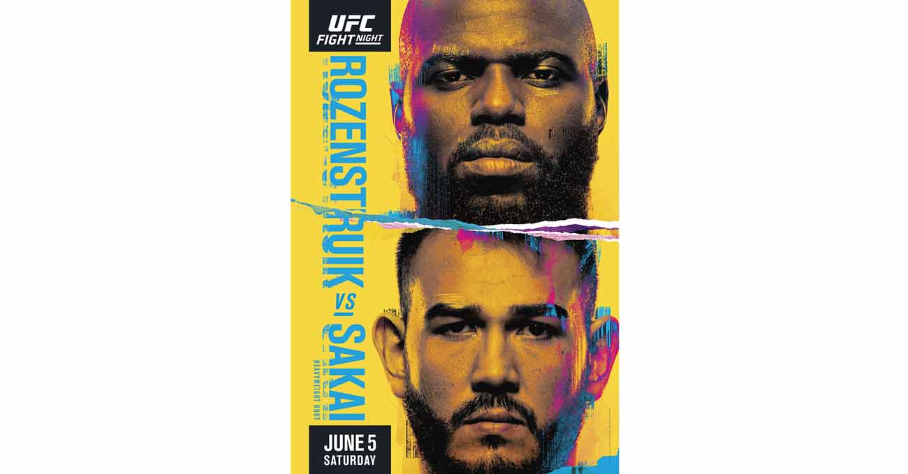 Poster of UFC Vegas 28: Rozenstruik vs Sakai